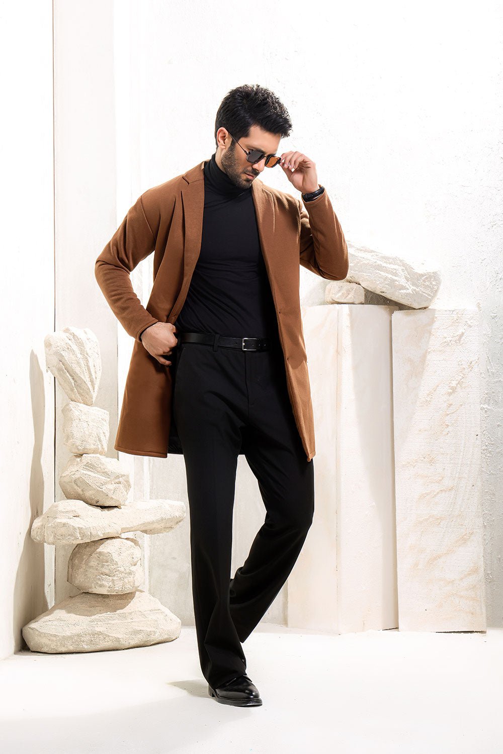 Brown Over Coat - Image 2